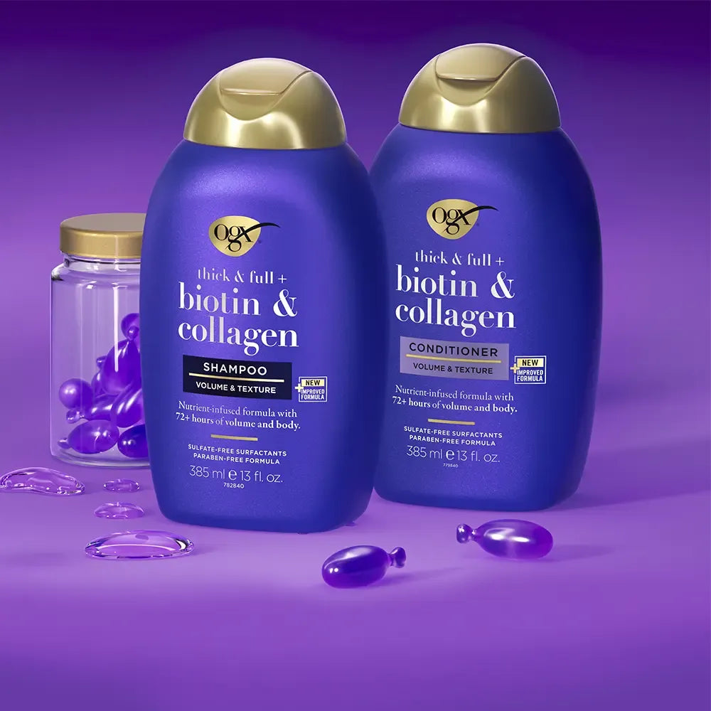 OGX BIOTINA & COLLAGENO SHAMPOO x385ml