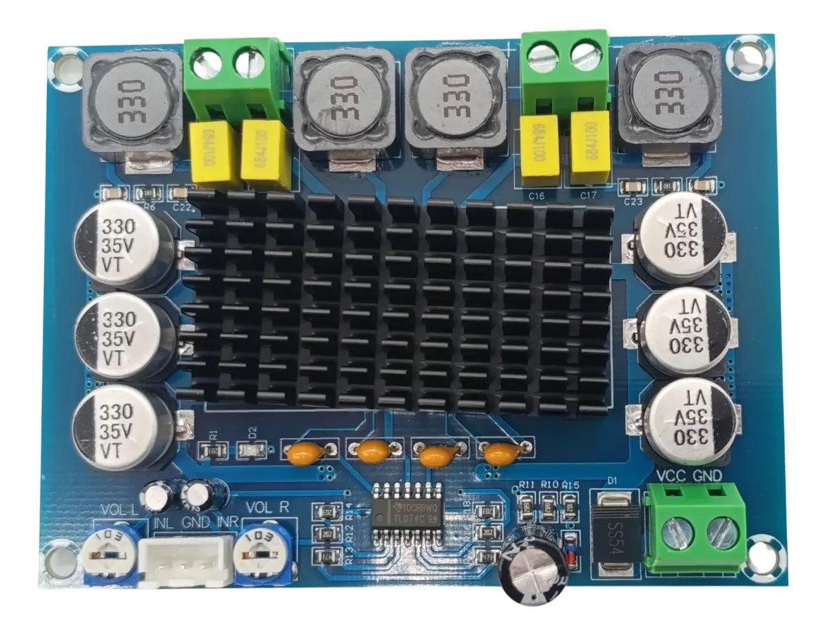Placa Amplificador Tpa3116d2 Xh-m543 2x120w Clase D Estereo