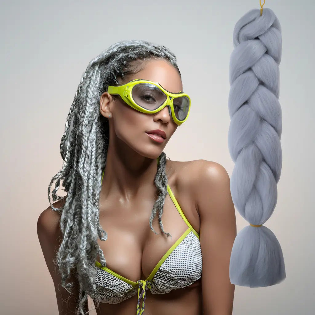 Extensiones Pelo Kanekalon Termico Jumbo Trenzas Africanas