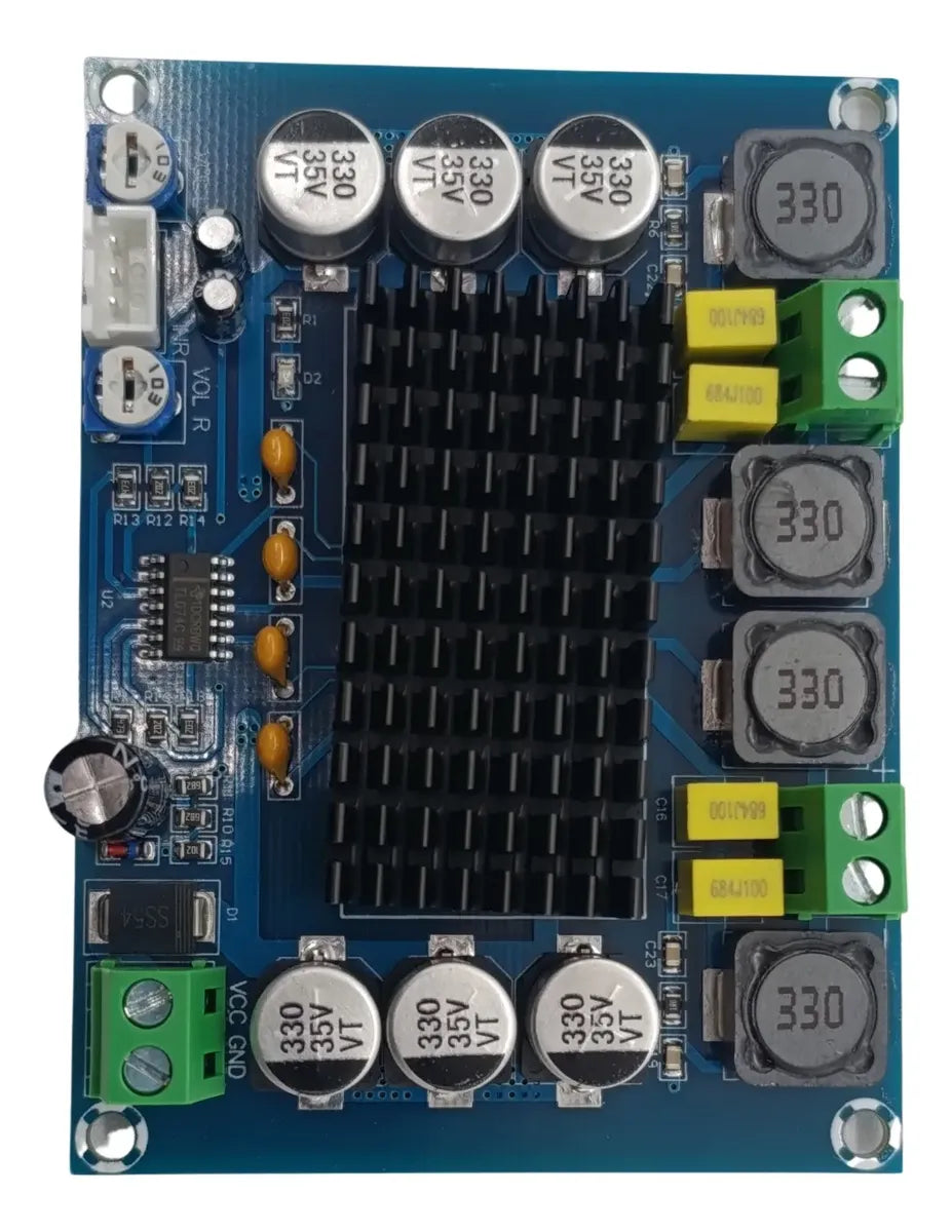 Placa Amplificador Tpa3116d2 Xh-m543 2x120w Clase D Estereo