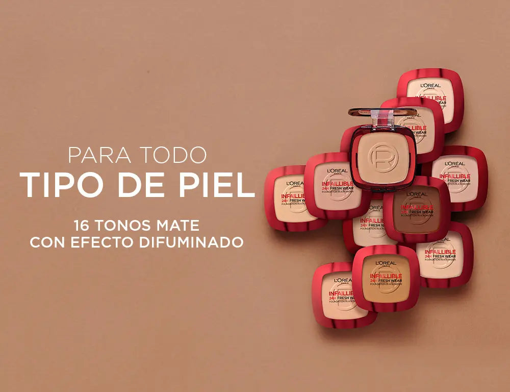 Base en Polvo L'Oréal Paris Infaillible Tono Sand
