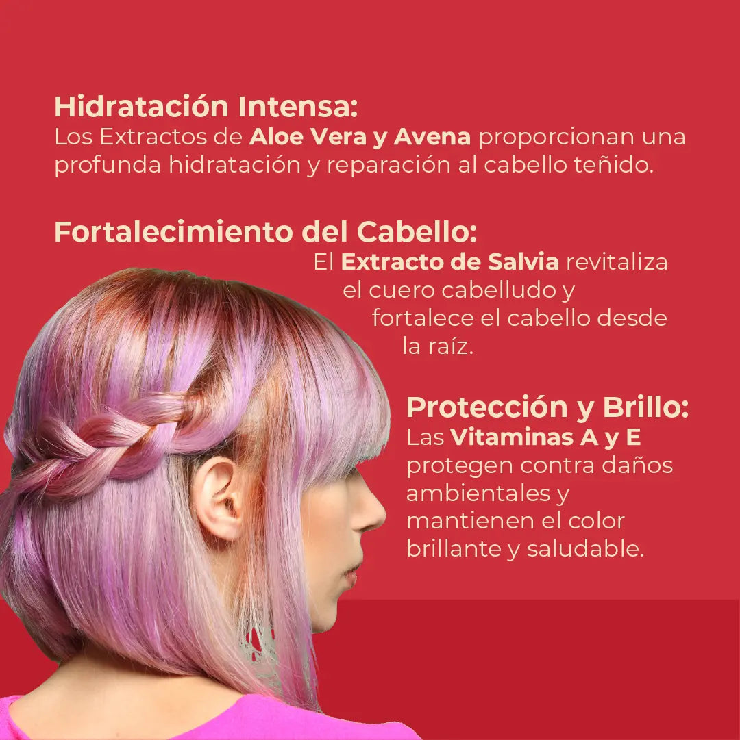 Acondicionador Protección Color Hairfy - para Cabello Teñido, Sin Sulfatos, Parabenos y Siliconas - 300ml