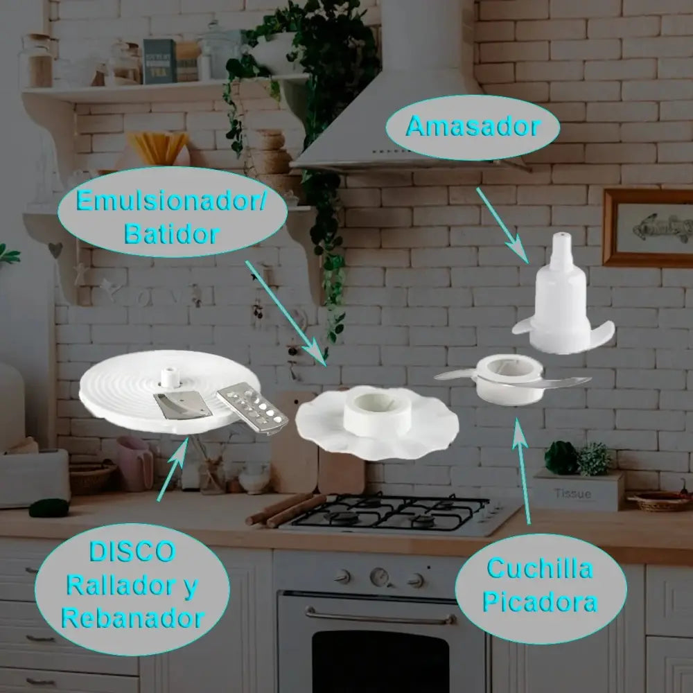 Procesadora y Licuadora Liliana Experty para Cocina con 700W