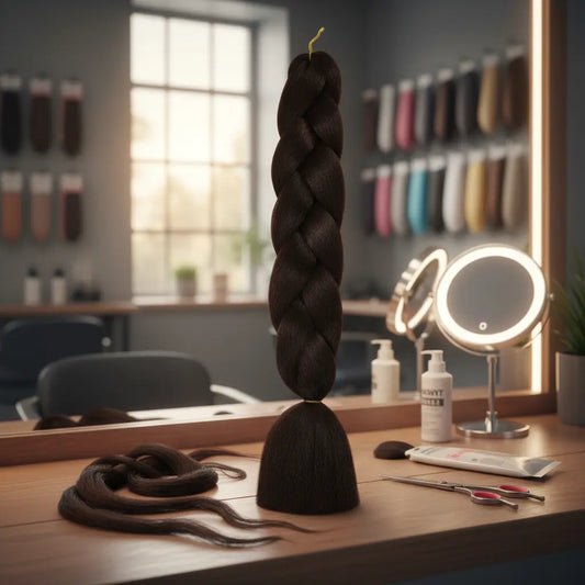 Extensiones Pelo Kanekalon Termico Jumbo Trenzas Africanas