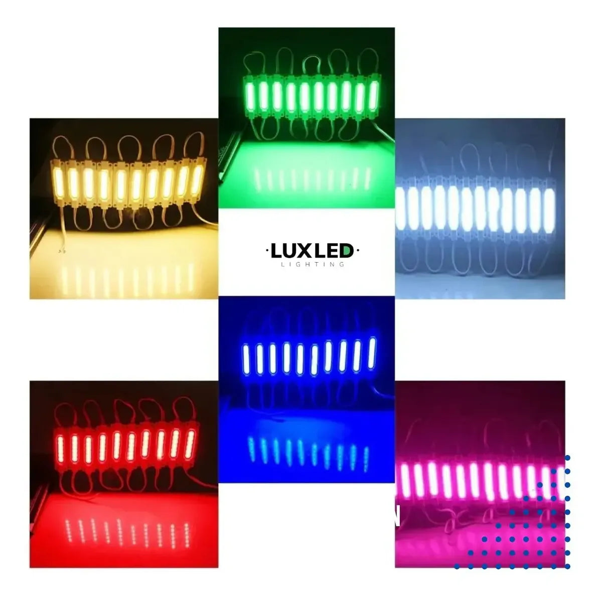 Modulo Led Cob 12v 24v Flexible Potencia X20