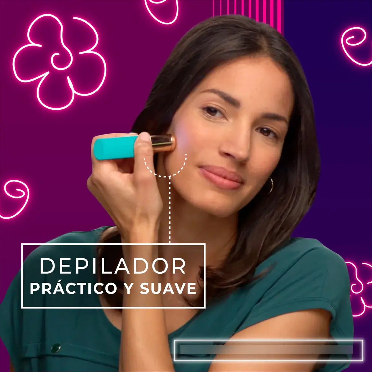 Depiladora Usb Facial Removedor Vello Dama Mujer
