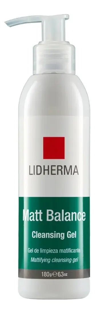 Matt Balance Cleansing Gel Higiene Salicilico Lidherma X180g Momento de aplicación Día/Noche Tipo de piel Grasa/Mixta