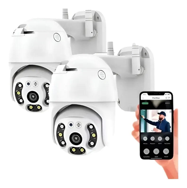 Camara Seguridad Domo 360hd Exterior Wifi Inteligente