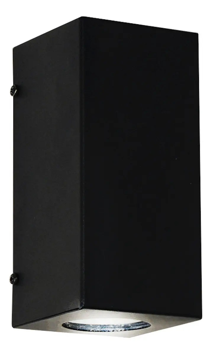 Aplique Pared Bidireccional Intemperie Gu10 + 2 Dicroica 7w