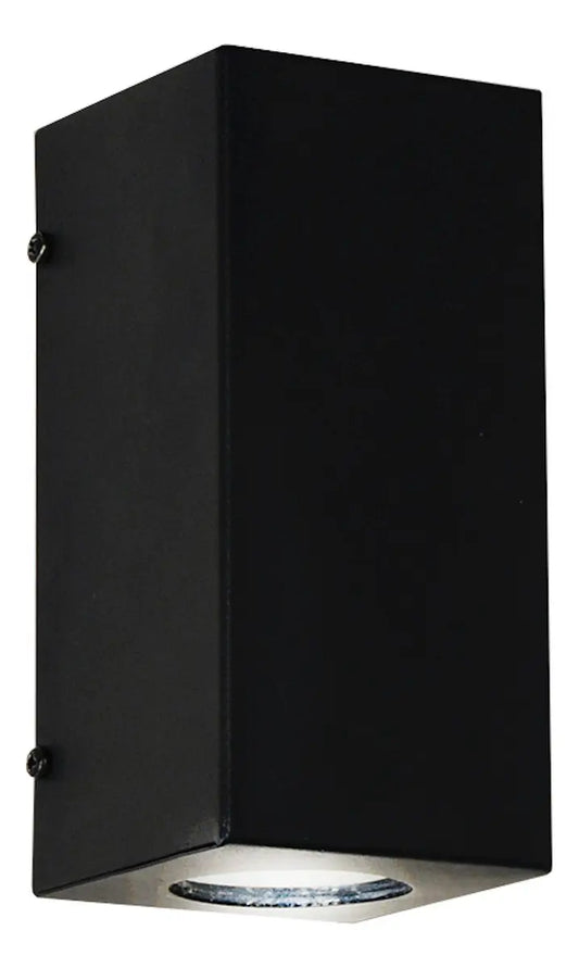 Aplique Pared Bidireccional Intemperie Gu10 + 2 Dicroica 7w
