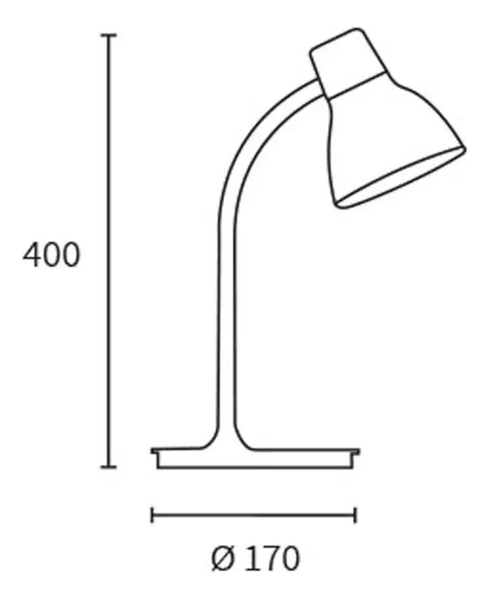 Lampara Flexible Velador Mesa Escritorio Tactil Dimerizable