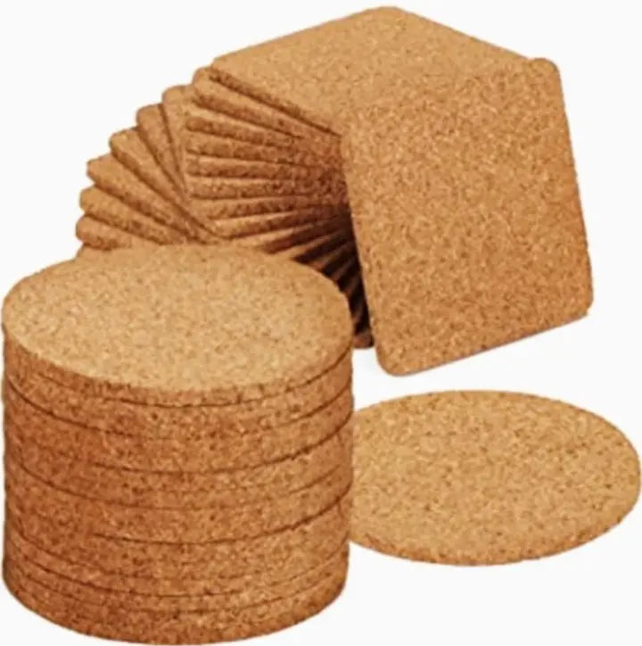 Pack Posavasos Corcho 10 Cm Diámetro X 8 Unidades!! !!