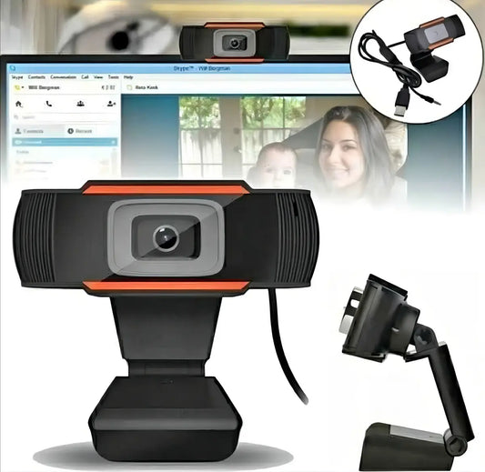 Webcam Seis USB HD 480p Micrófono Integrado Para PC