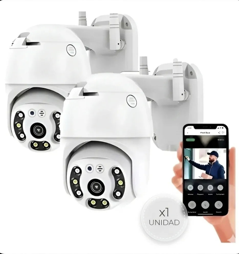 Camara Seguridad Domo 360hd Exterior Wifi Inteligente