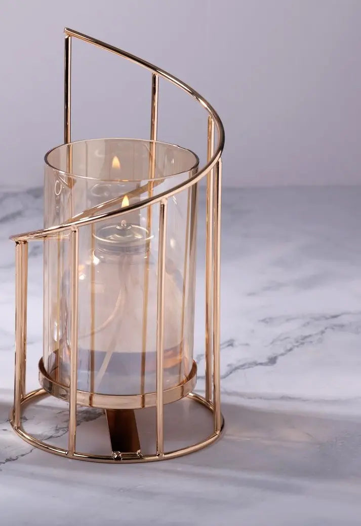 Vela De Parafina Liquida Premium Con Portavela Fibonacci