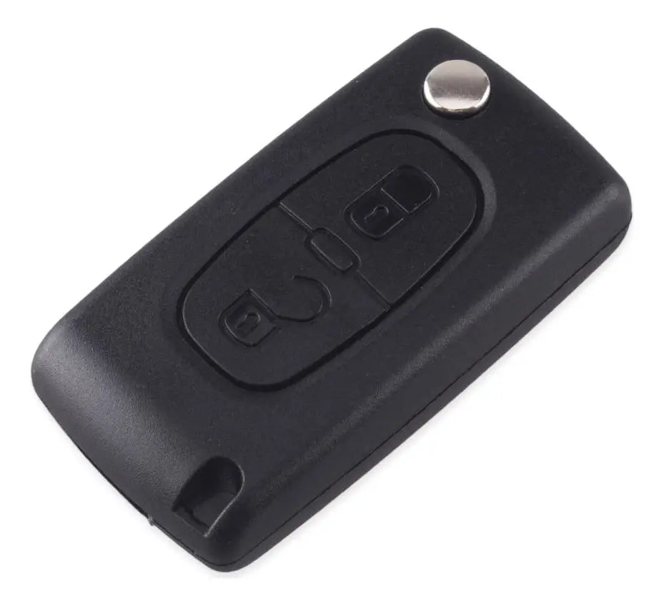 Carcasa Navaja + Llave 2 Botones Hu83 S/portapila Ce0523