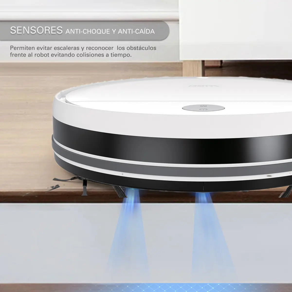 Aspiradora Robot Sansei Rvcs23pi 5 modos de limpieza Sensor Antichoque