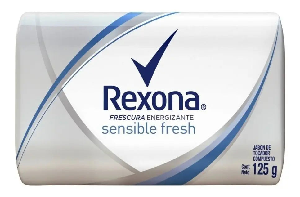 Jabon Tocador Rexona Sensible Fresh 125 Grs