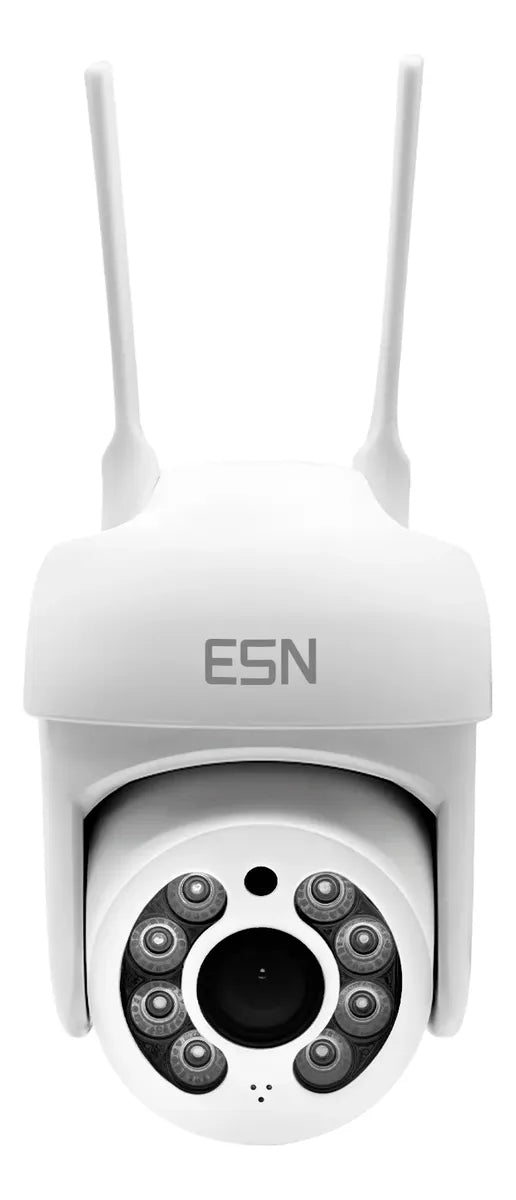 Cámara Seguridad Esn Wifi 5g Hd Con Luz, Alarma Y Audio