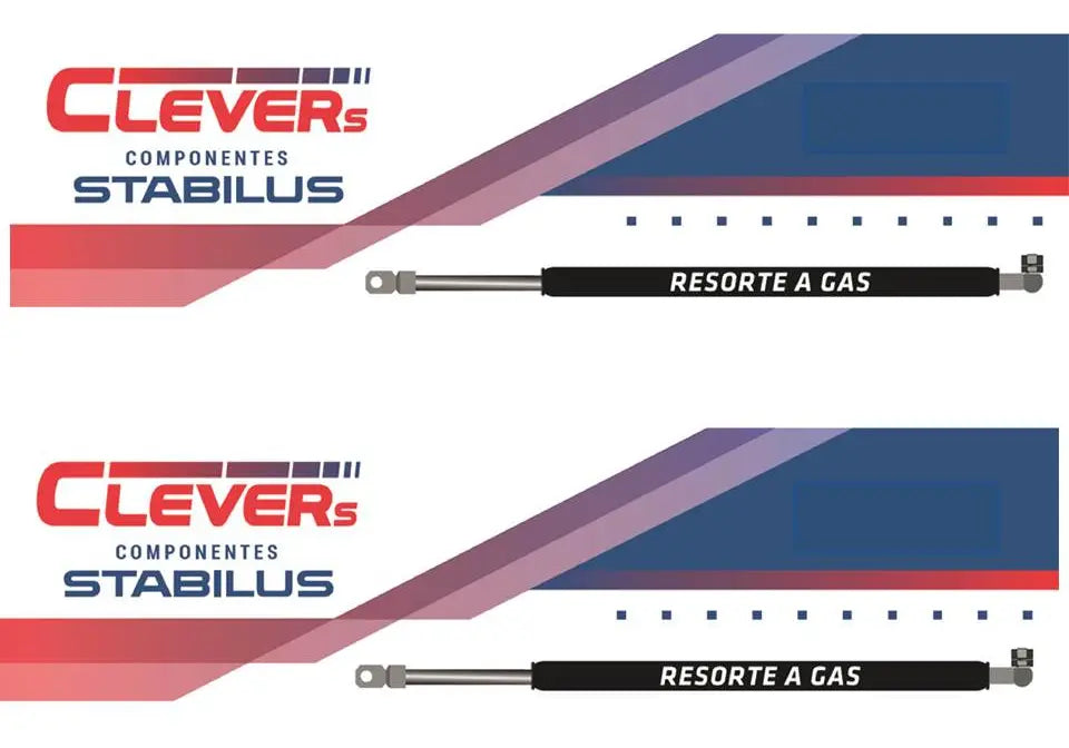 Kit X2 Amortiguadores Porton Baul Trasero Vw Gol Iv Power 06