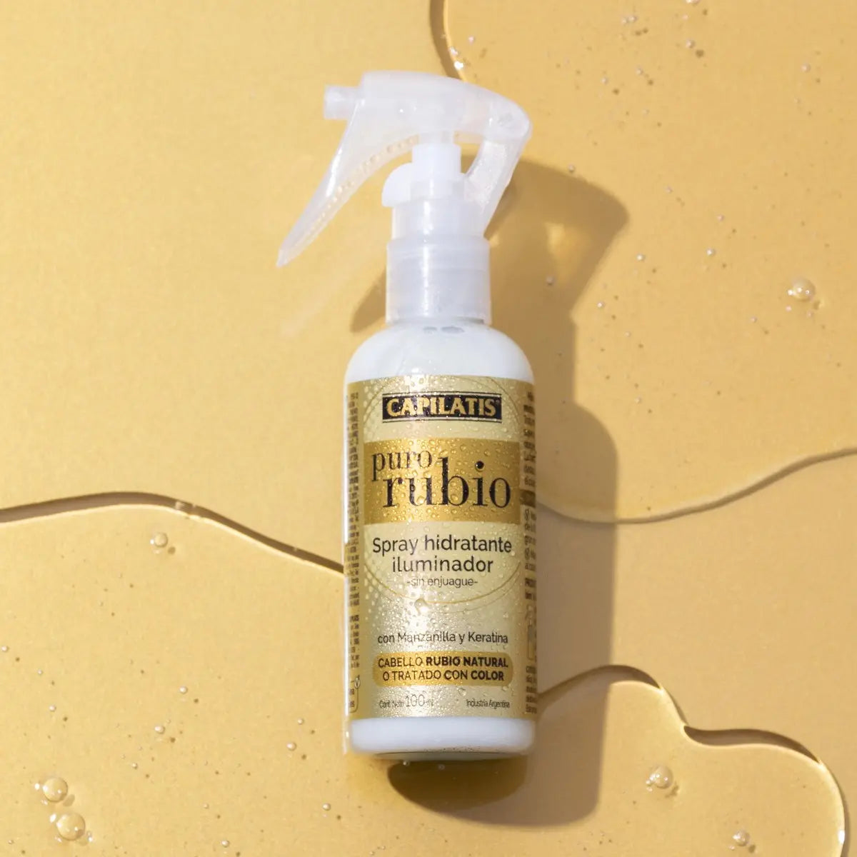 Capilatis Puro Rubio Spray Iluminador X 100ml - Sin Enjuague