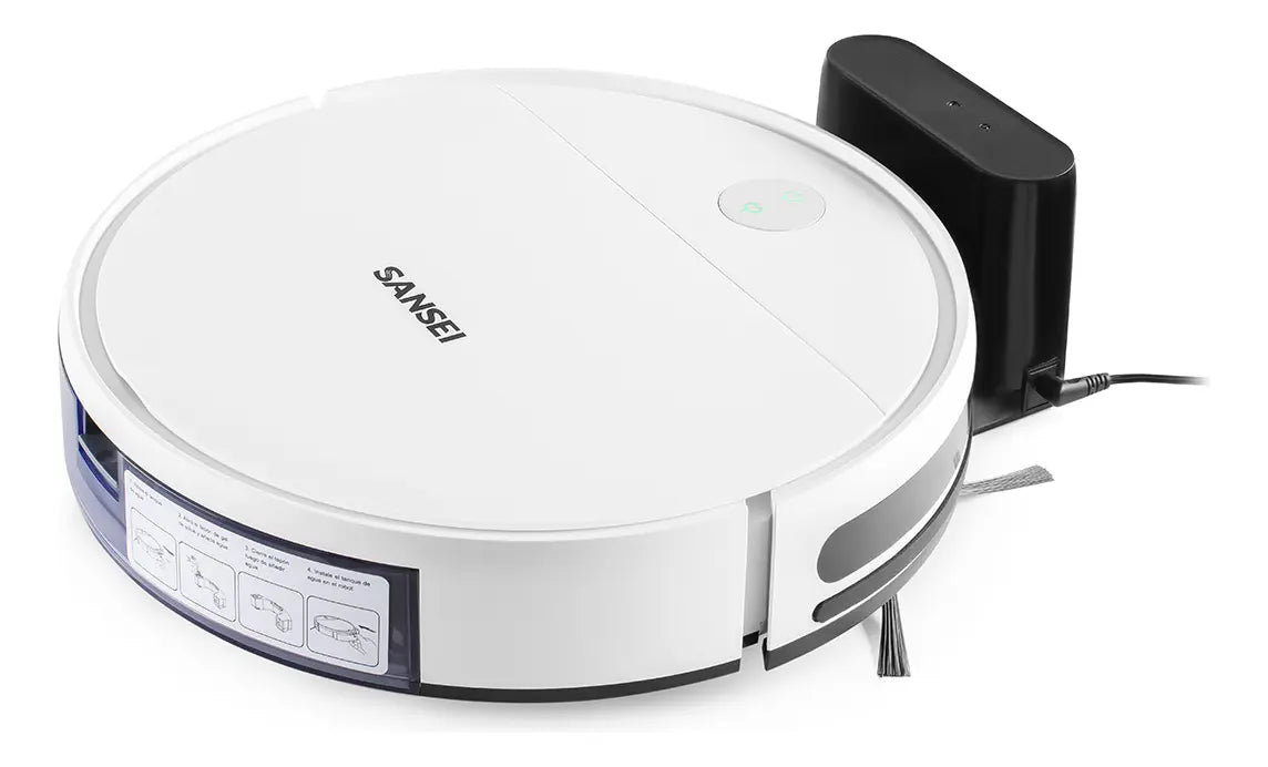 Aspiradora Robot Sansei Rvcs23pi 5 modos de limpieza Sensor Antichoque