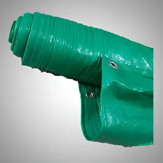 Cubre Cerco De Rafia Verde C/ojales 1.85x10 Mts + Precint