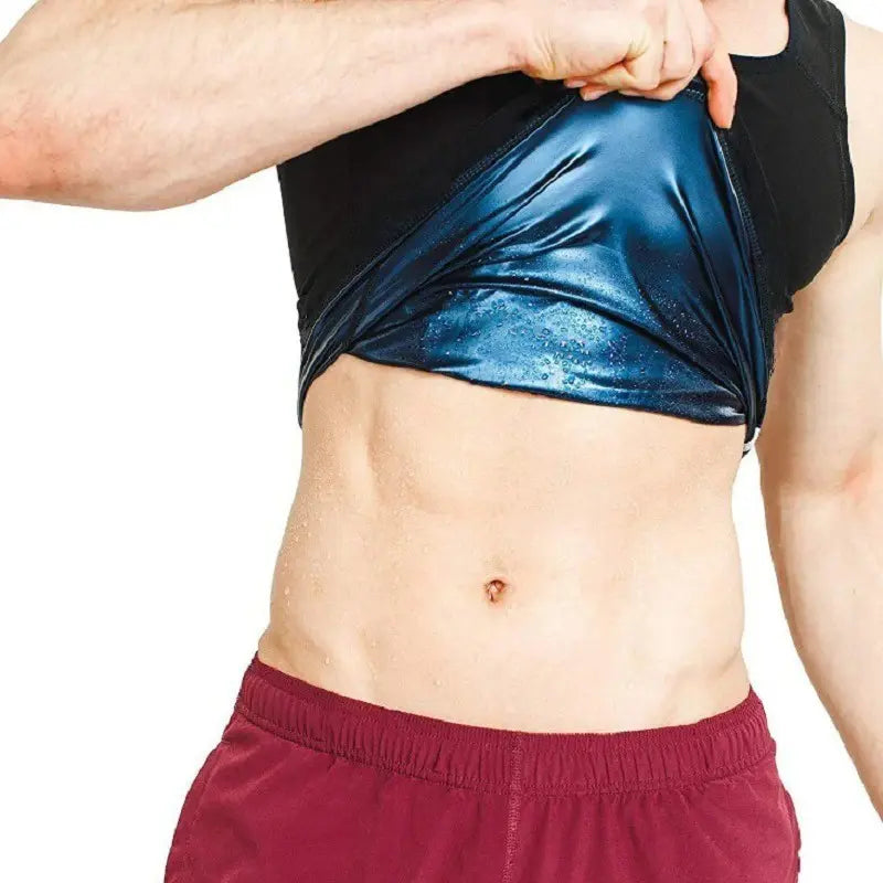 Faja Camiseta Termica Reductora Compresion Deportiva Hombre