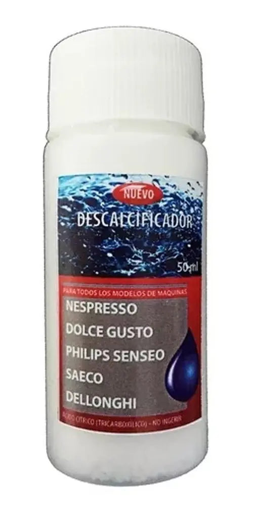 Descalcificador Antisarro 50g en Polvo para Cafeteras Nespresso y Dolce Gusto
