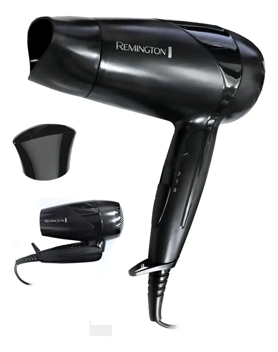 Secador De Pelo Remington On The Go D1500 Negro