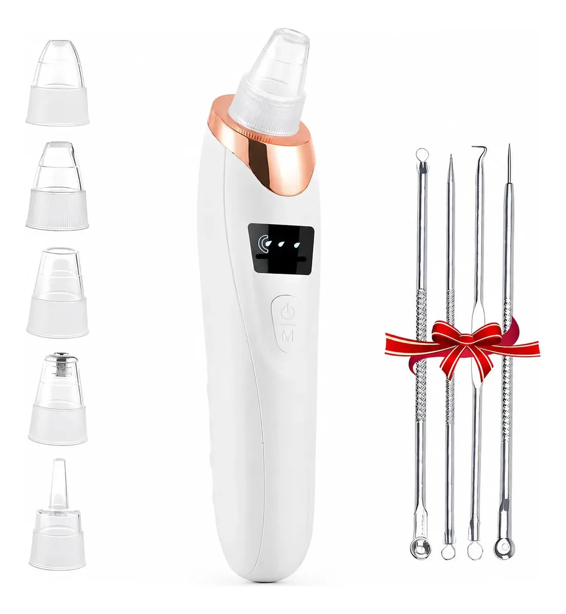 Extractor Puntos Negros Y Espinillas Usb + Set Removedor