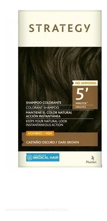 Strategy Castaño Oscuro - Shampoo Colorante