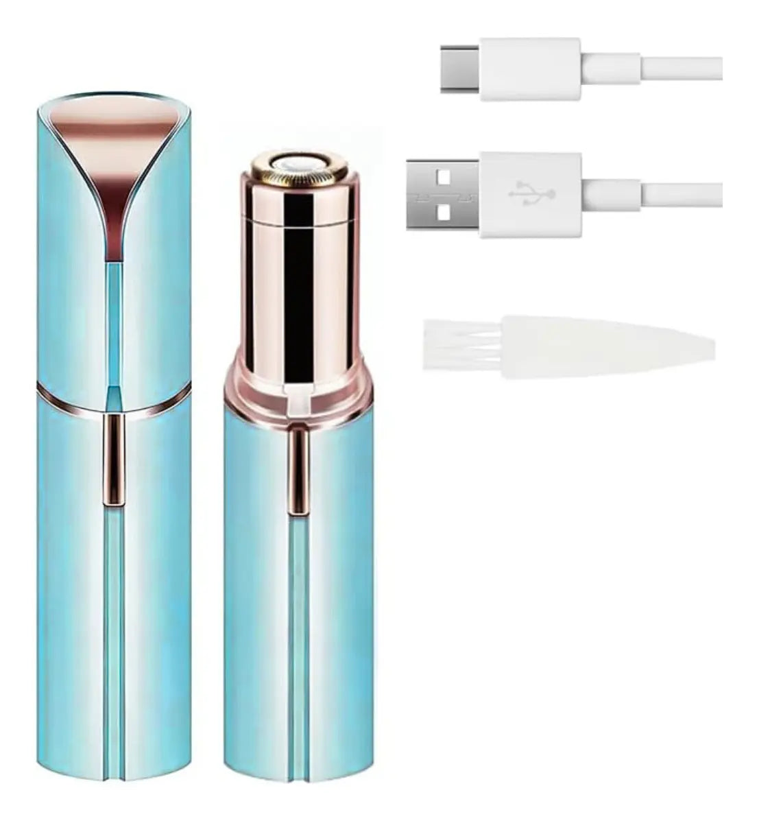 Depiladora Usb Facial Removedor Vello Dama Mujer
