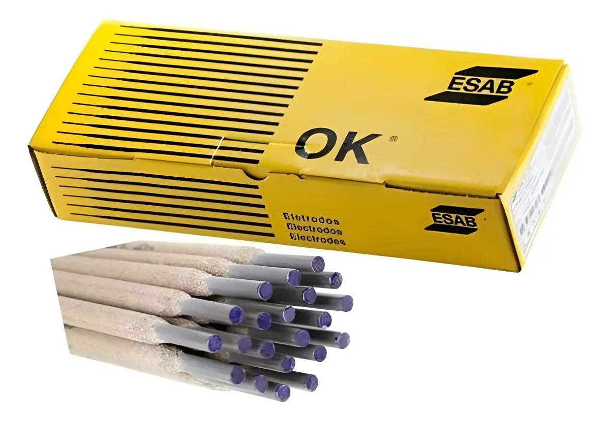 Electrodo Esab Conarco Ok 6013 13a 4mm Punta Azul X 1 Kg