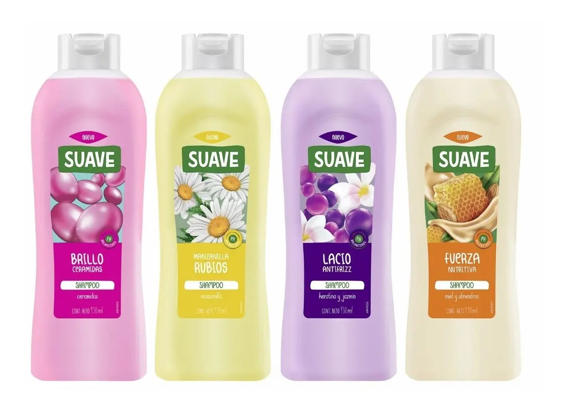 Suave Suavidad Cuidado Manzana Shampoo X 930ml