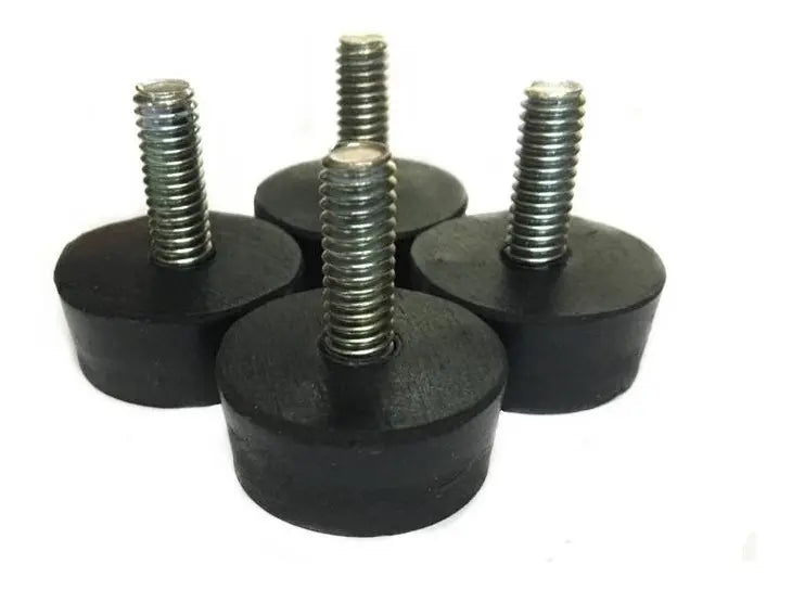 Pata De Goma Con Tornillo 5/16 Art 511 X 4 Unidades
