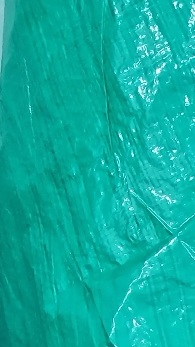 Cubre Cerco De Rafia Verde C/ojales 1.85x10 Mts + Precint