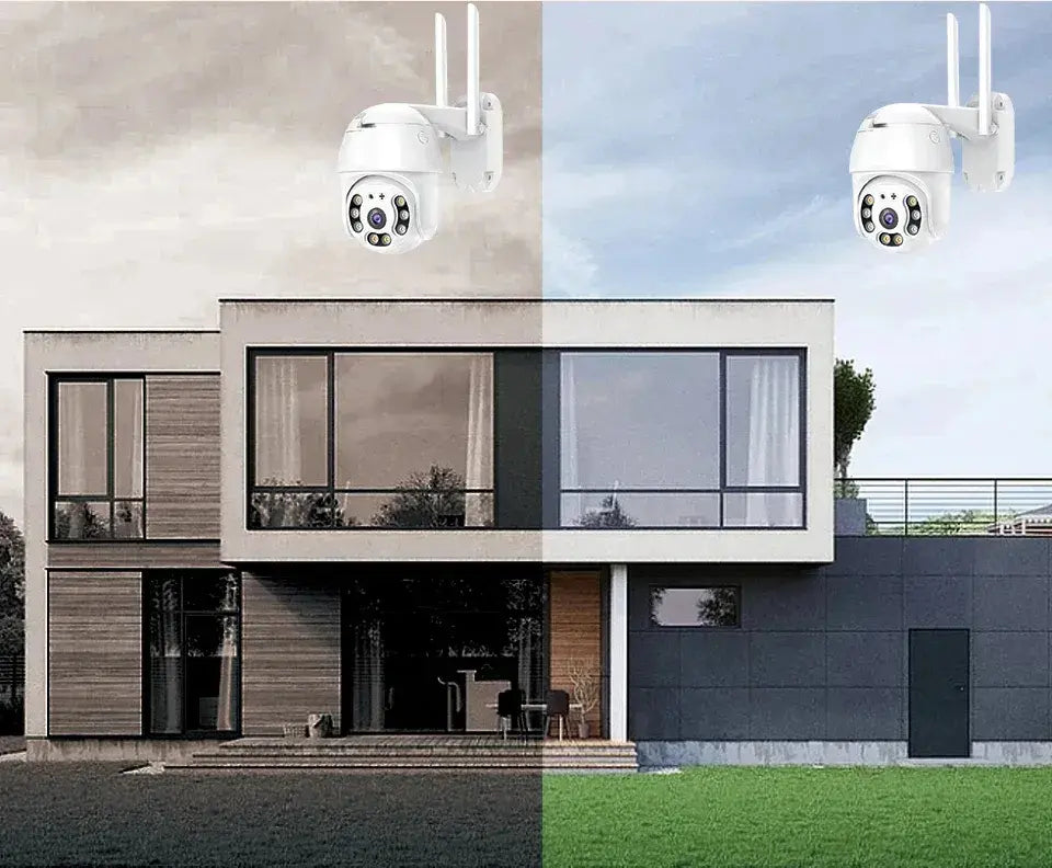 Camara Seguridad Domo 360hd Exterior Wifi Inteligente