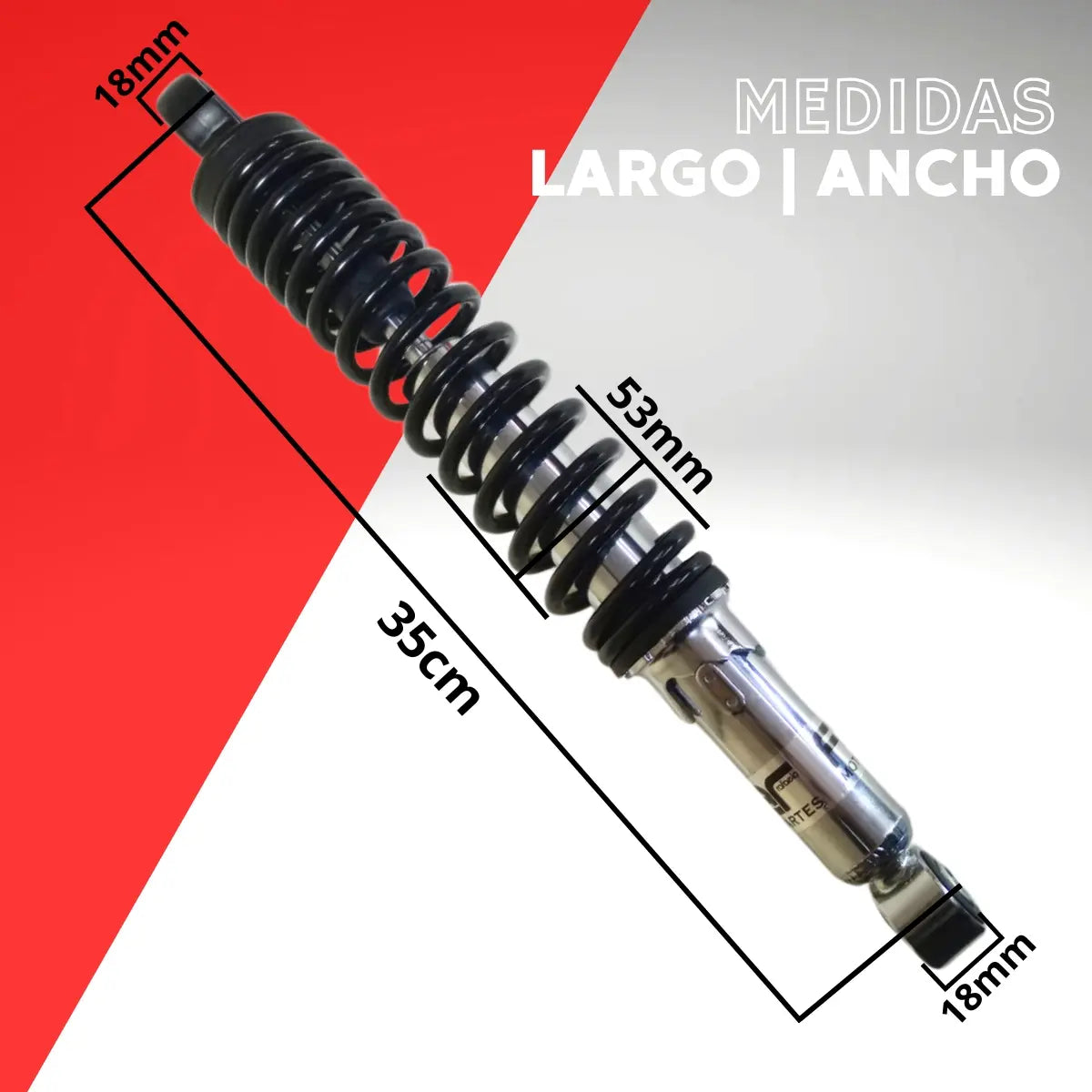 Amortiguadores Traseros P/ Zanella Hot 90