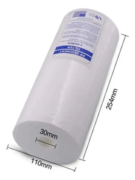 Repuesto Filtro Sedimentos 10x4,5 Agua 1-5-10-20-50 Jumbo Ro