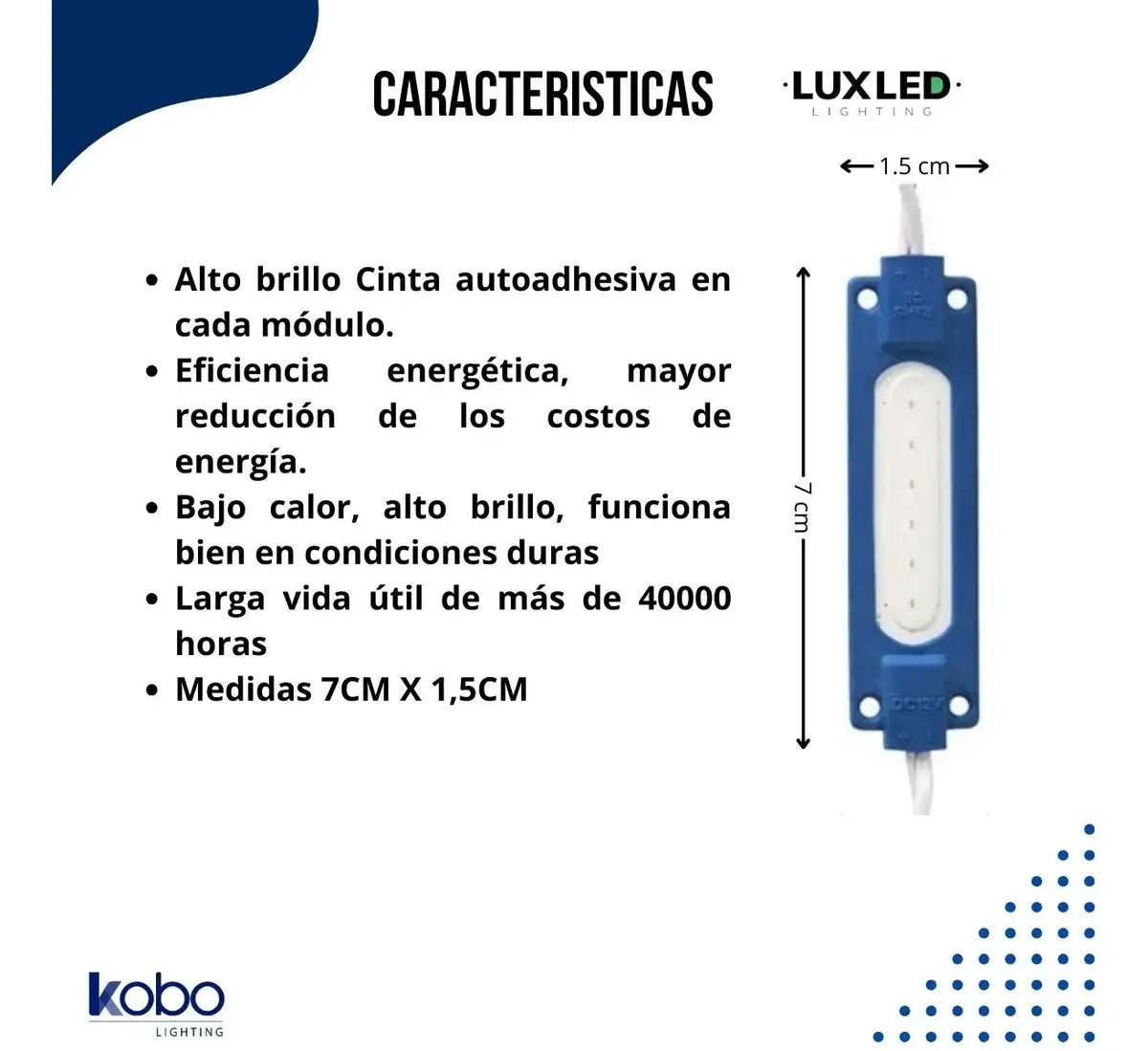 Modulo Led Cob 12v 24v Flexible Potencia X20
