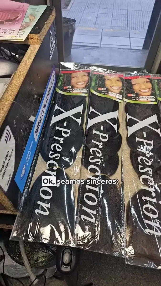 Extensiones Pelo Kanekalon Termico Jumbo Trenzas Africanas