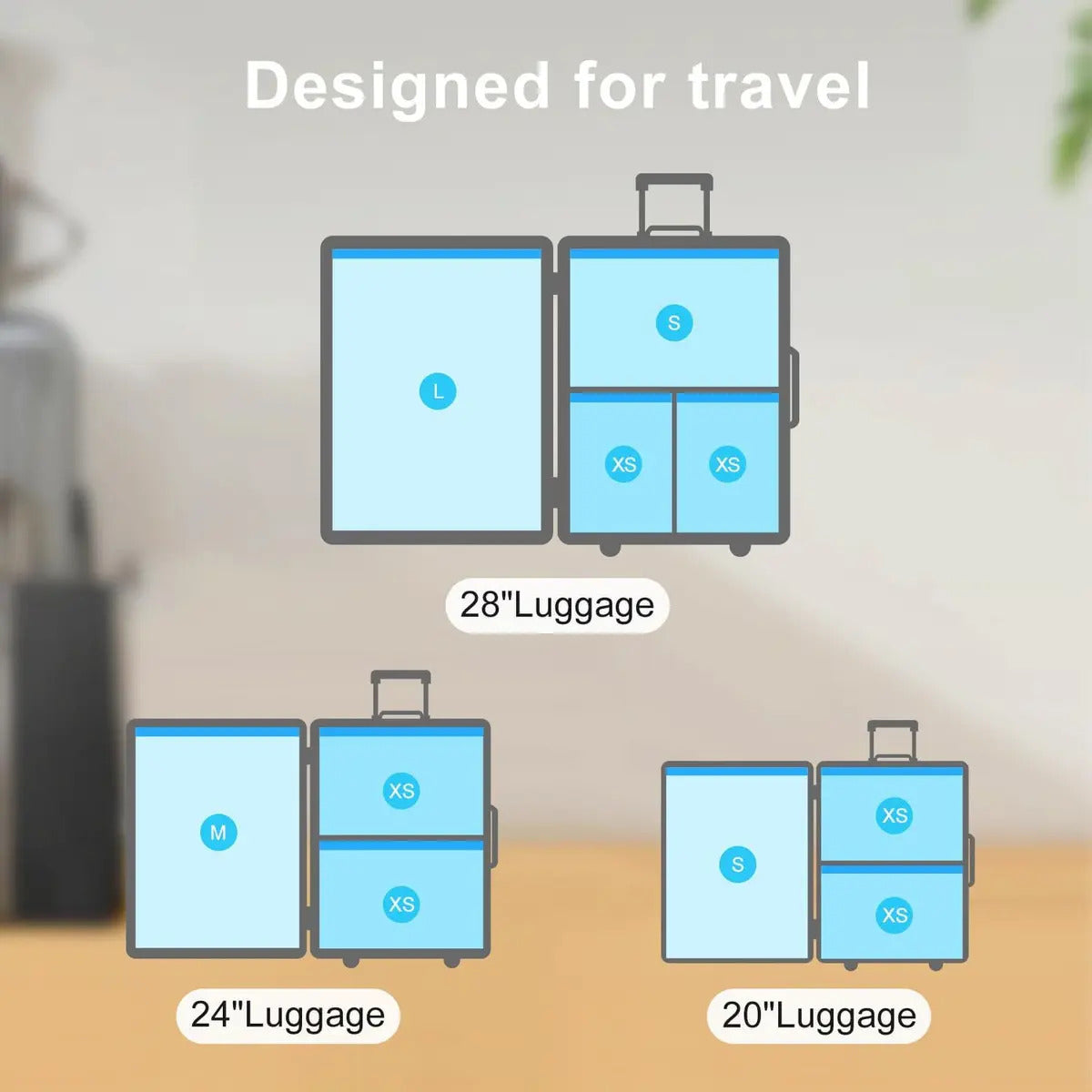 Pack X16 Bolsas Al Vacio Guardado Ropa