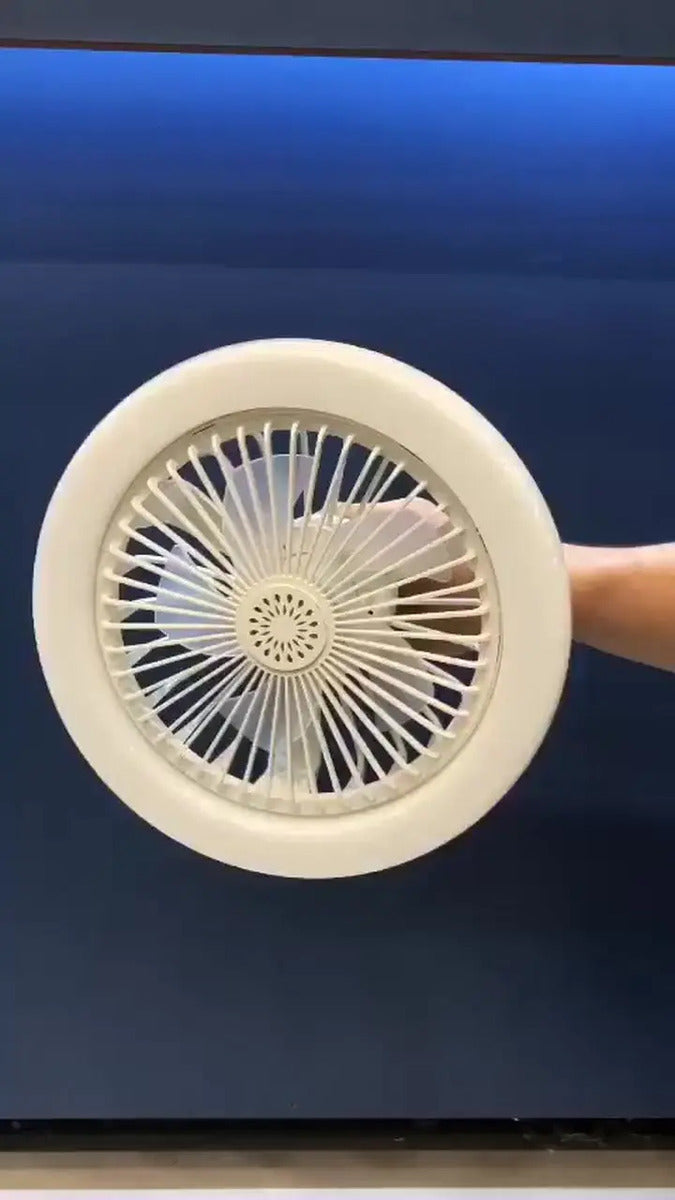 Lampara Ventilador De Techo Aromaterapia Con Control Cp-fs01