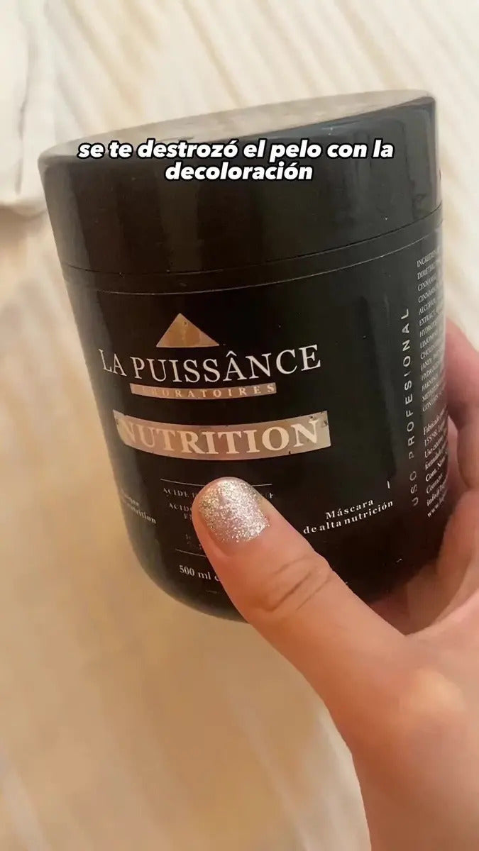 Máscara Argan La Puissance Nutrición 500ml