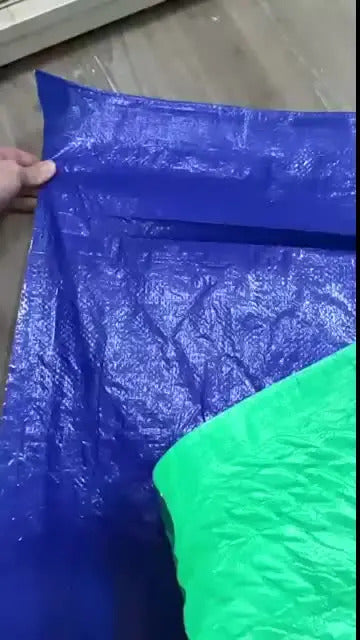 Cubre Cerco De Rafia Verde C/ojales 1.85x10 Mts + Precint