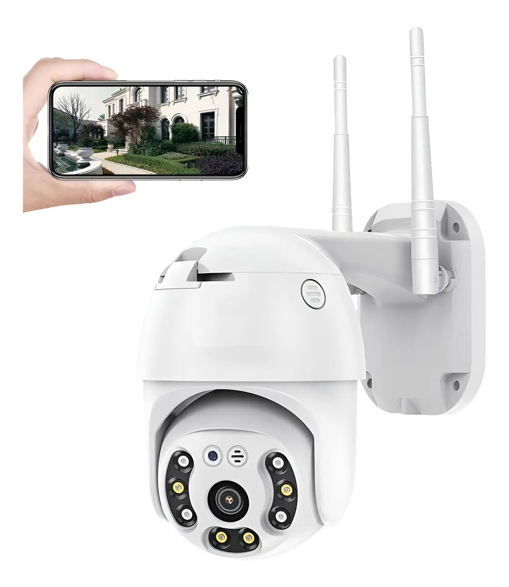 Camara Seguridad Domo 360hd Exterior Wifi Inteligente