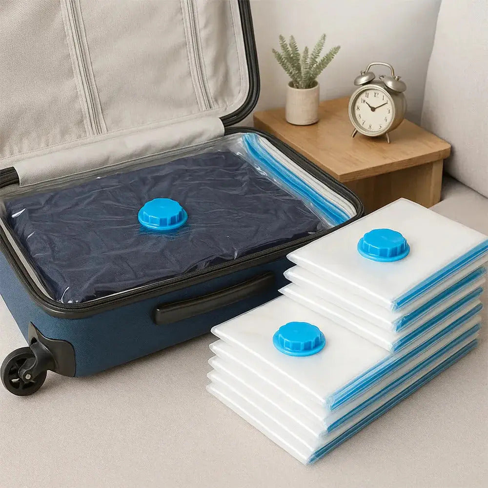 Pack X16 Bolsas Al Vacio Guardado Ropa