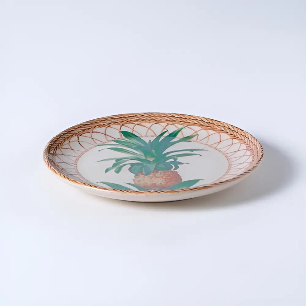 Plato de Postre Porto Brasil PineApple 20.5Cm 542094