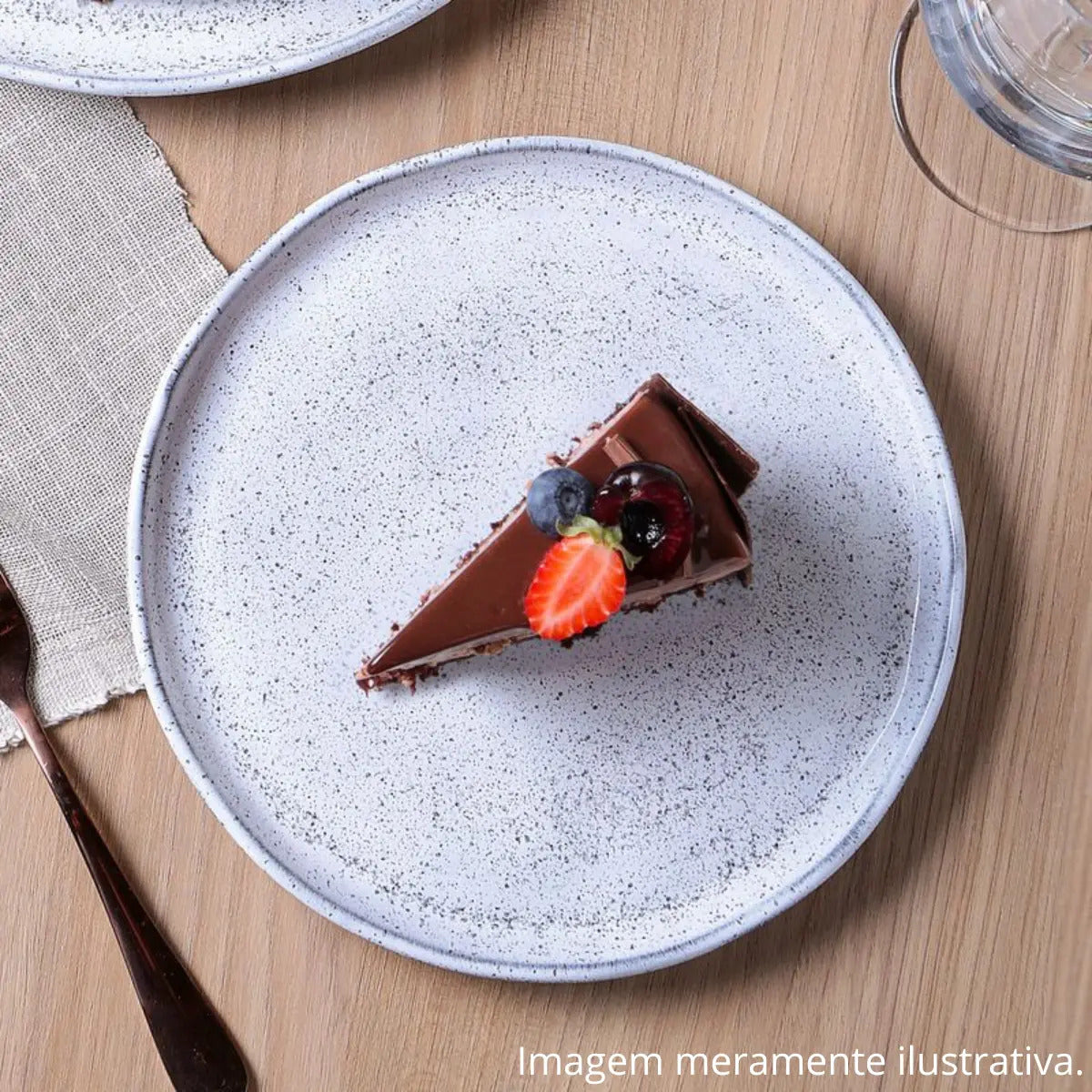 Plato de Postre Porto Brasil Echo 21.5Cm 1431118601